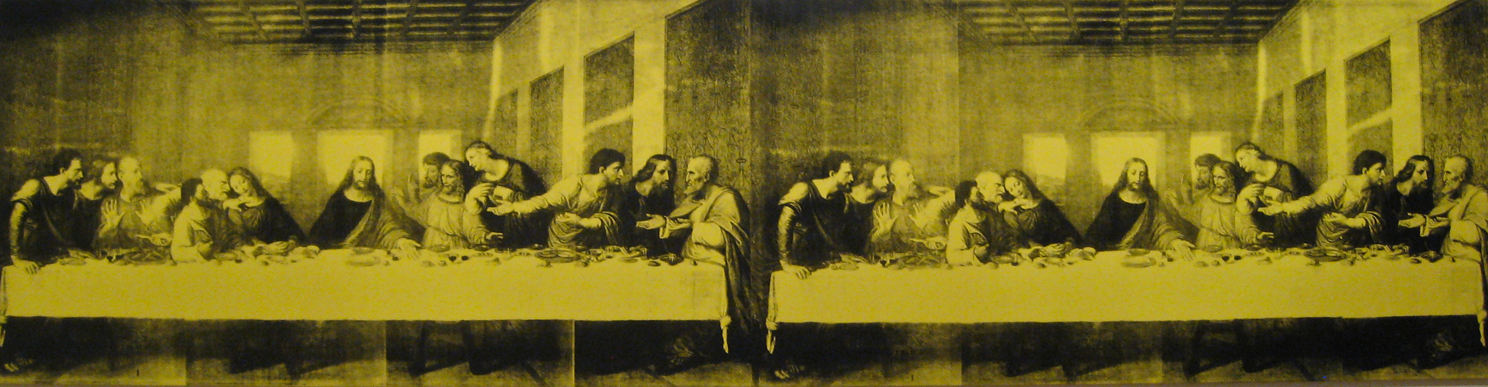 Andy Warhol, The Last Supper, 1986, acrylique et sérigraphie sur lin, The Baltimore Museum of Art, Baltimore © Sharon Mollerus