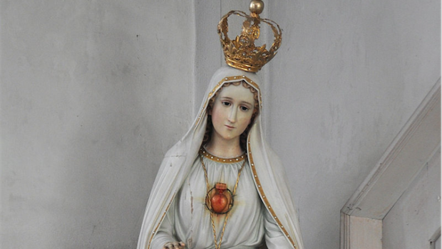 Statue de Notre Dame de Fatima © Wikipedia