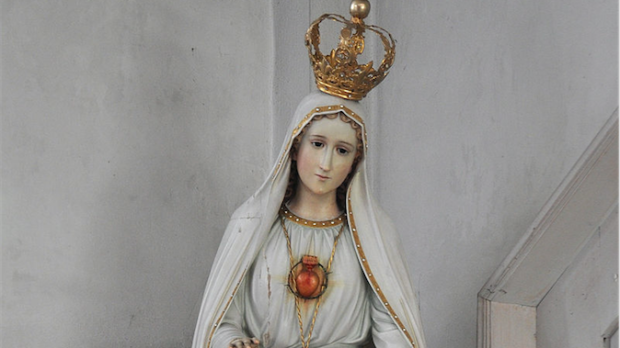 Statue de Notre Dame de Fatima © Wikipedia