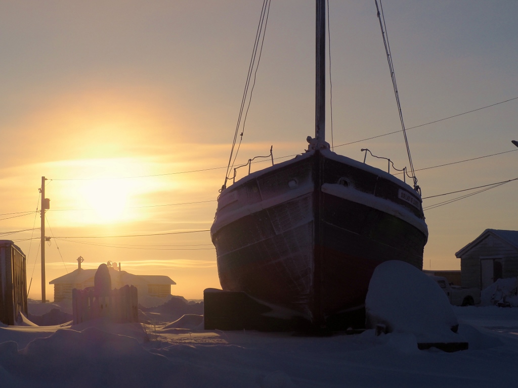 Une aventurière sur les pas d’un missionnaire breton en Arctique