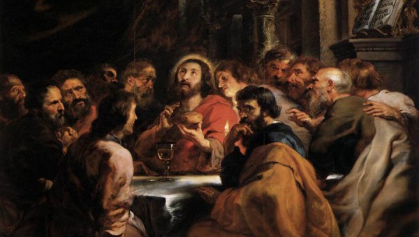 La Cène, par Pierre-Paul Rubens, 1632, huile sur toile, Pinacothèque de Brera à Milan © Wikimedia