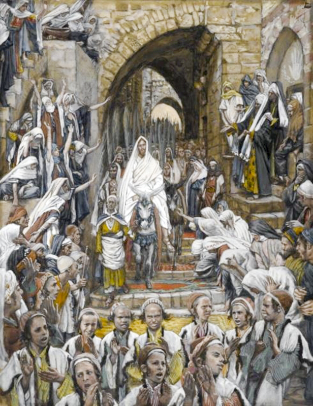 WEB3 CHRIST ENTRANCE JERUSALEM ART PAINTING AT005 Public Domain 12
