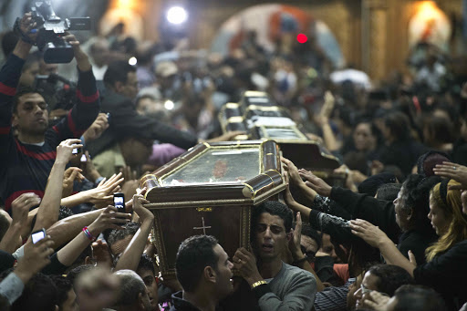 Funérailles après attentat de Minya, en Egypte &#8211; mai 2017