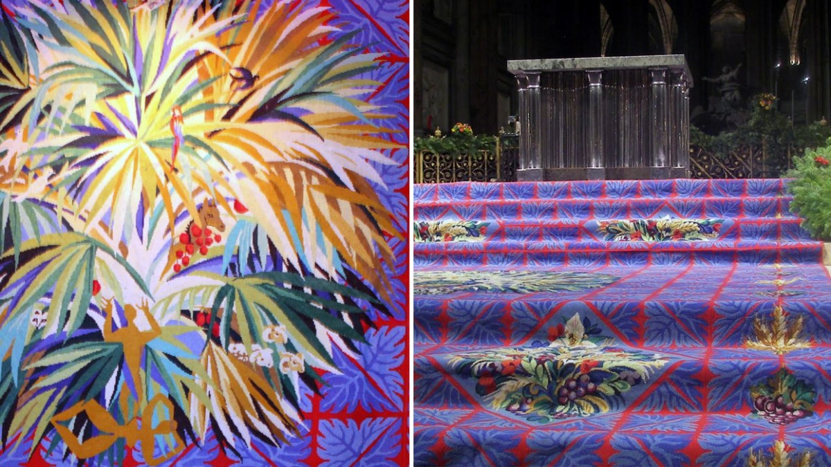 Savoir-faire : le tapis de la cathédrale de Chartres