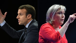 Emmanuel Macron et Marine Le Pen