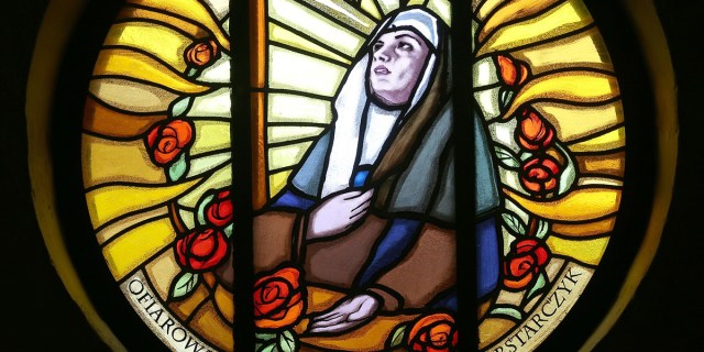 Prière à sainte Rita de Cascia pour les causes désespérées Web3-saint-rita-rose-stained-glass-east-news
