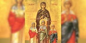 La jolie légende des trois filles de sainte Sophie : Foi, Espérance et Charité