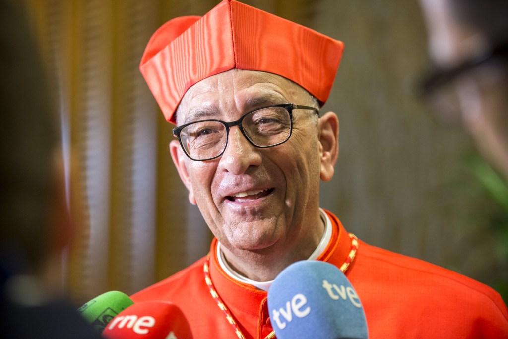 Newly elevated cardinal, Juan José Omella from Spain