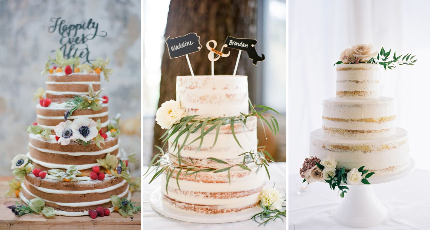 Diapo 15 Naked Cakes Pour Un Mariage Authentique