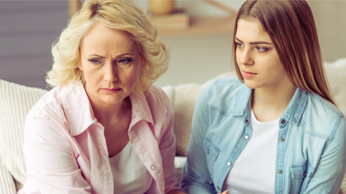 MOTHER AND DAUGHTER TRYING TO FORGIVE
