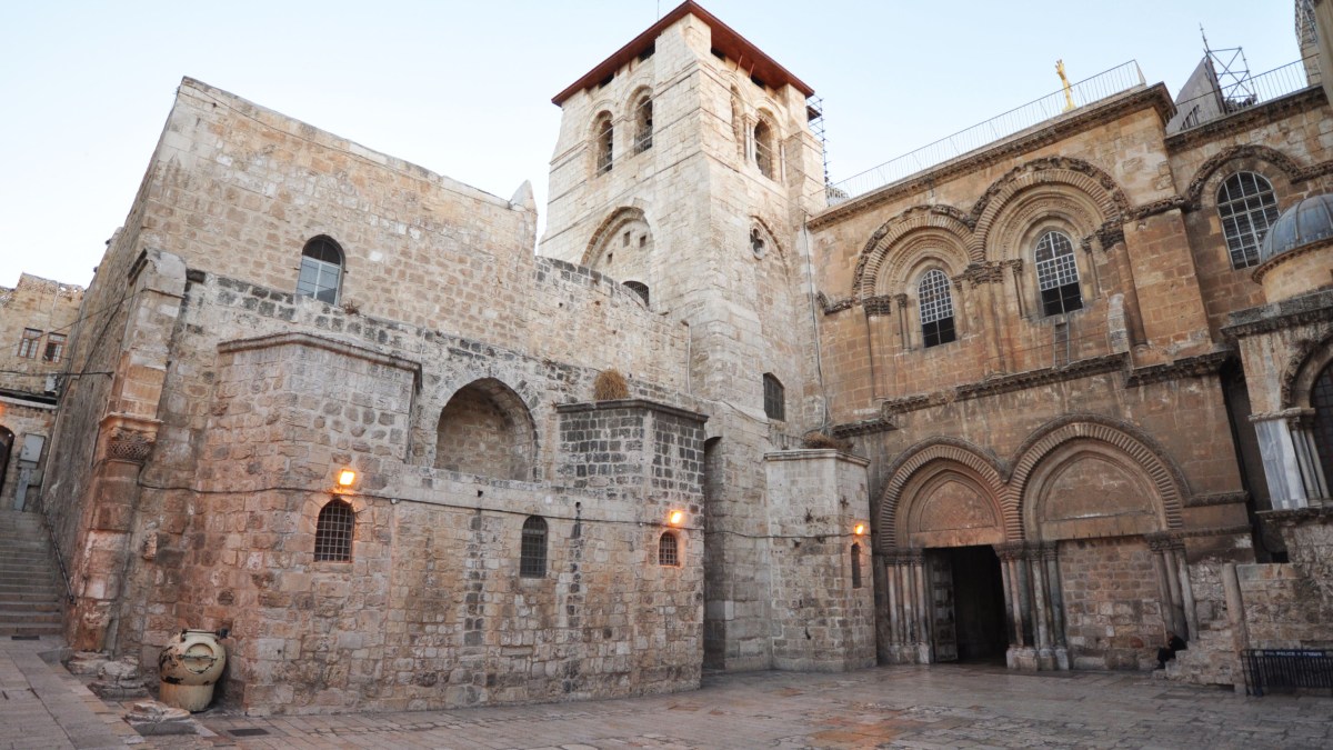 HOLY SEPULCHRE; JERUSALEM; JESUS; TPC; MARTYRIUM