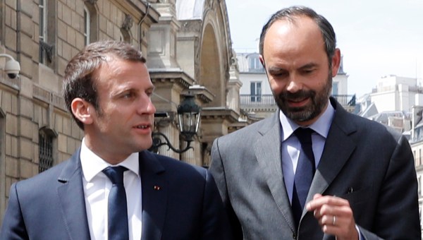 EDOUARD PHILIPPE EMMANUEL MACRON