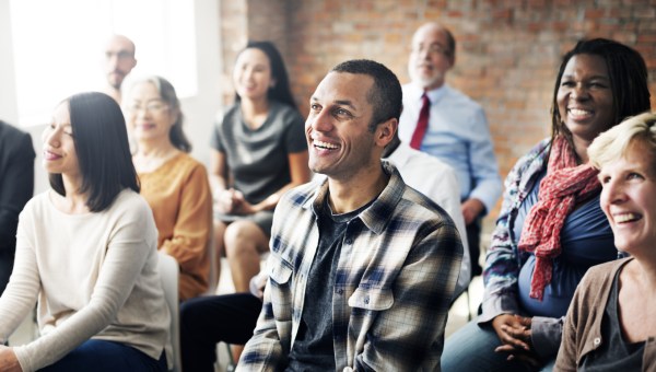 ADULTS IN A CONFERENCE