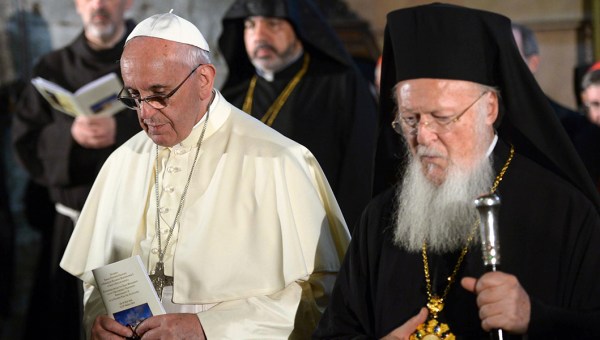 PATRIARCH BARTHOLEMEW,POPE FRANCIS