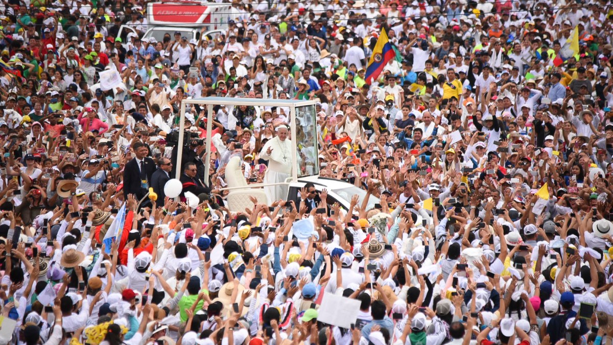 VILLAVINCENCIO,POPE FRANCIS,COLOMBIA