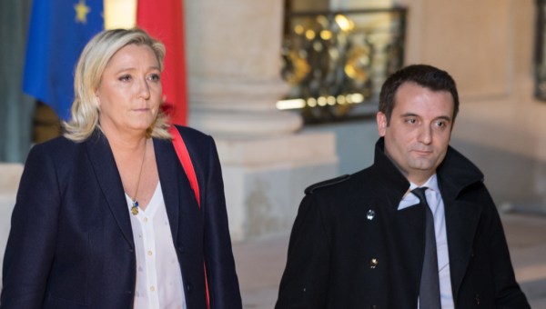 Marine Le Pen and Florian Philippot