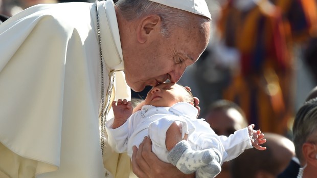 POPE FRANCIS BABY