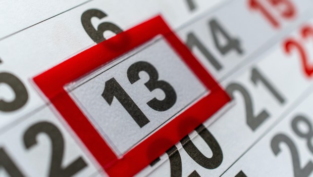 Superstition vendredi 13