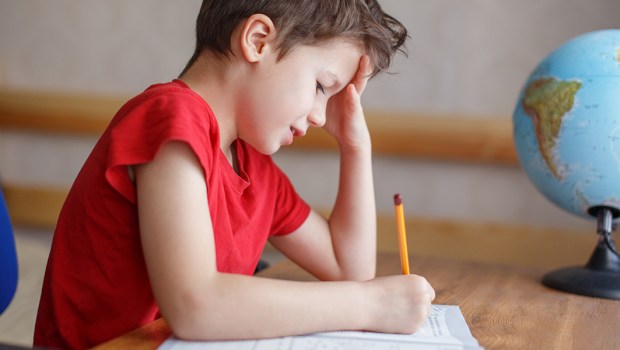 Child Doing Homework