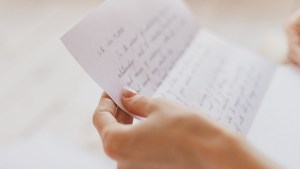 HANDWRITTEN LETTER