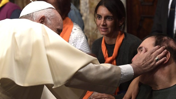 POPE FRANCIS CARESS