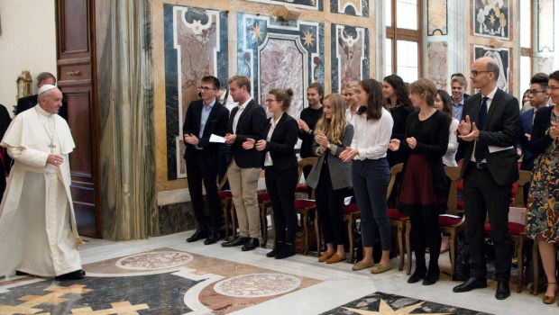 POPE FRANCIS STUDENTS