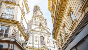 saint Croix church in Nantes