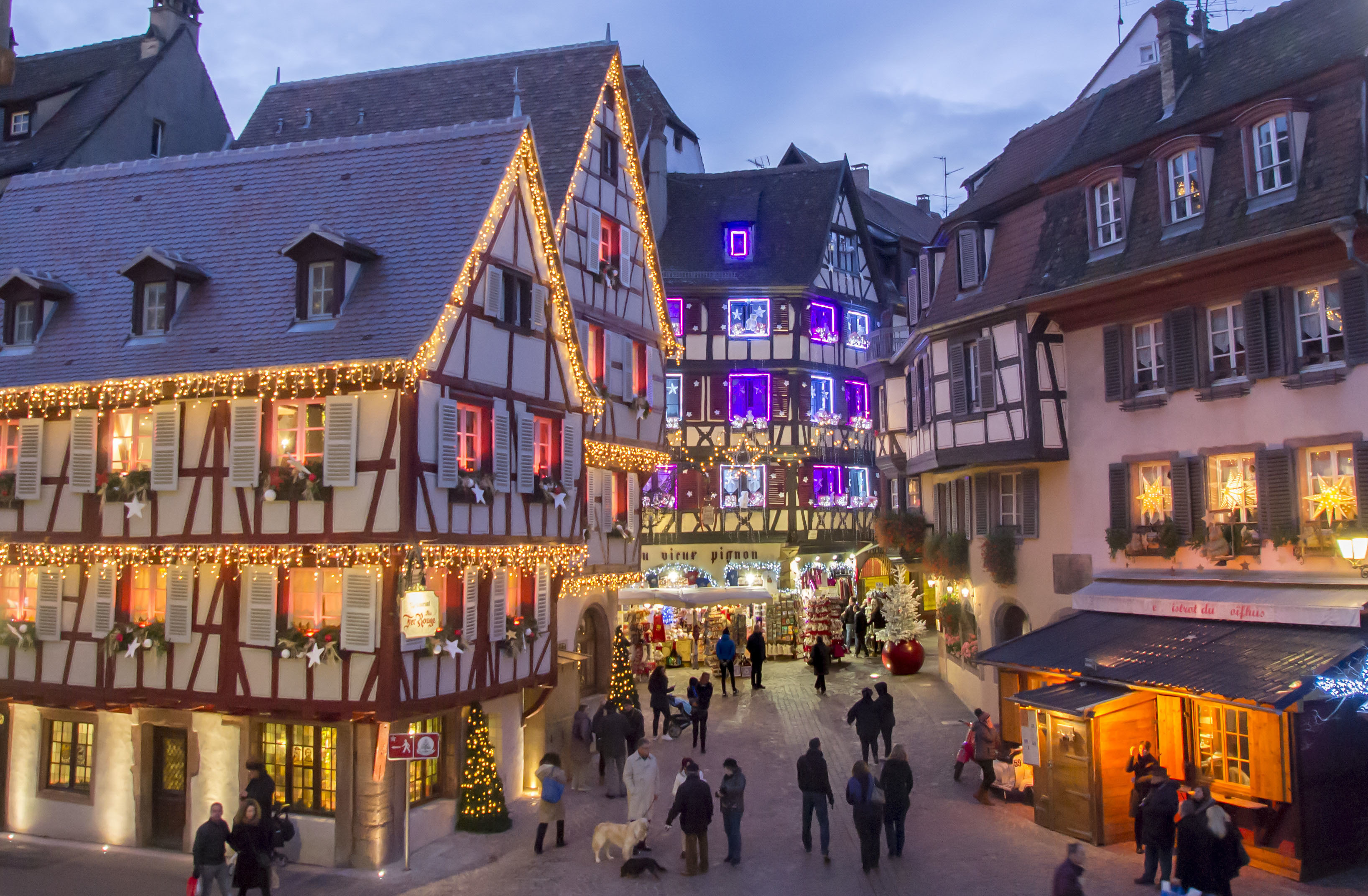 Le marché de Noël de Colmar en Alsace