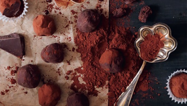 Truffes au chocolat