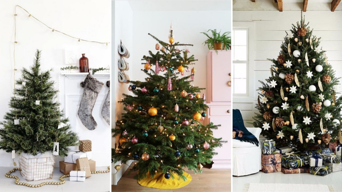 Inspiration : 15 sapins de Noël bien décorés