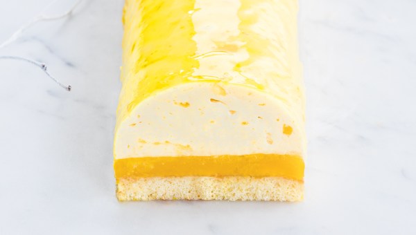 Bûche mangue-passion