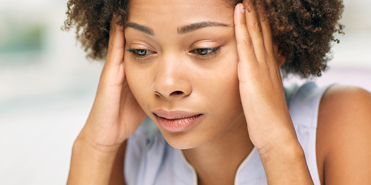 Stressed Out Woman