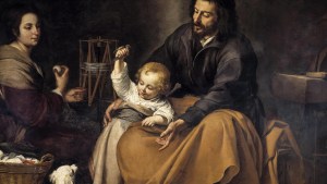 The Holy Family with a Bird