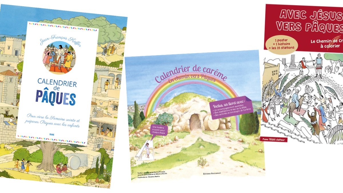 Les calendriers de Pâques pour les enfants