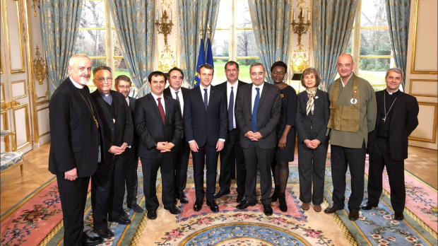 Emmanuel Macron a présenté ses voeux aux autorités religieuses.