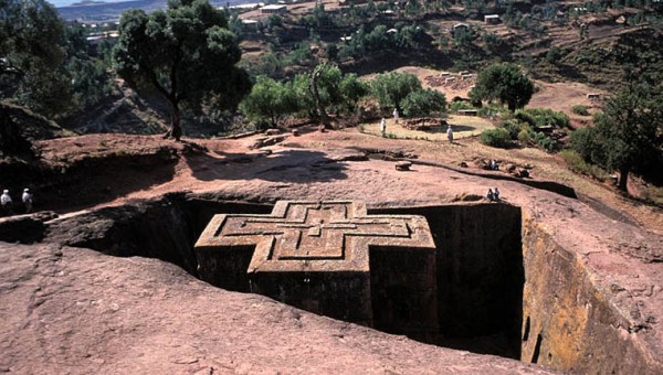 ROCK-HEWN CHURCH, LALIBELA