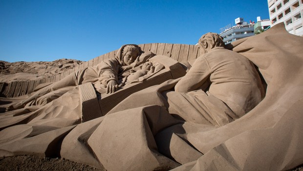 SPAIN,NATIVITY,BEACH
