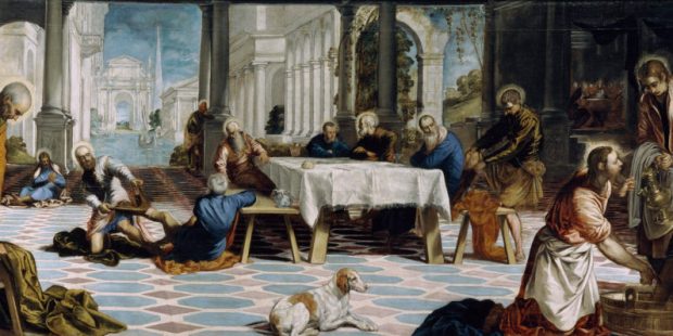 CHRIST WASHING FEET