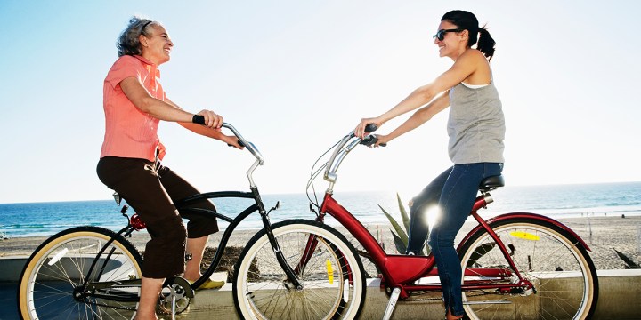 WOMEN BIKING