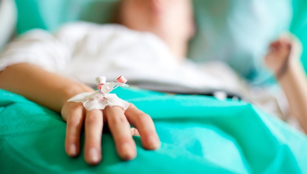WOMAN IN HOSPITAL