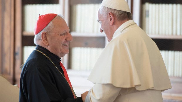 POPE FRANCIS - PATRIARCH LOUIS RAPHAEL SAKO