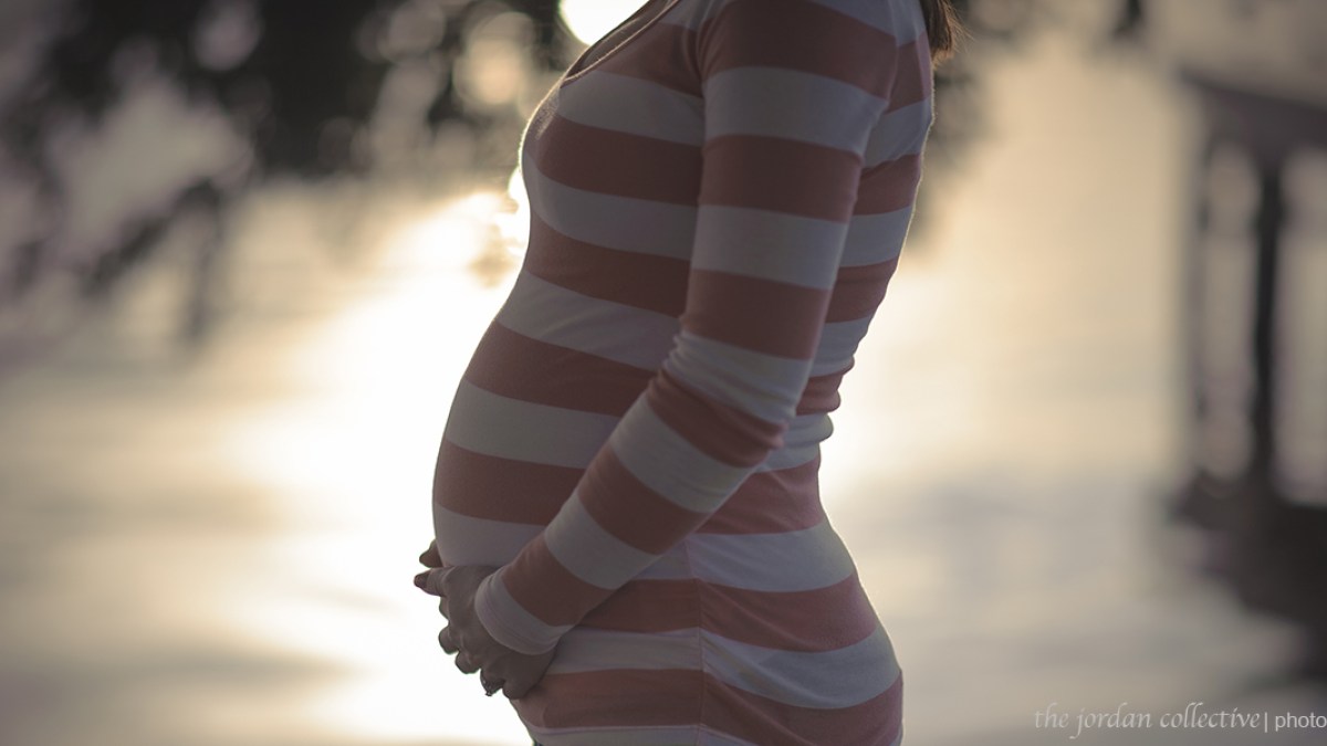 PREGNANT WOMAN ALONE
