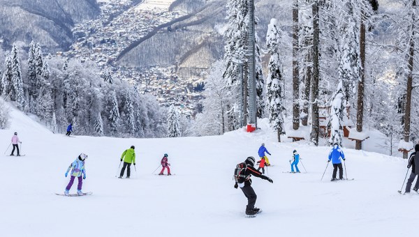 SKIERS AND SNOWBOARDERS