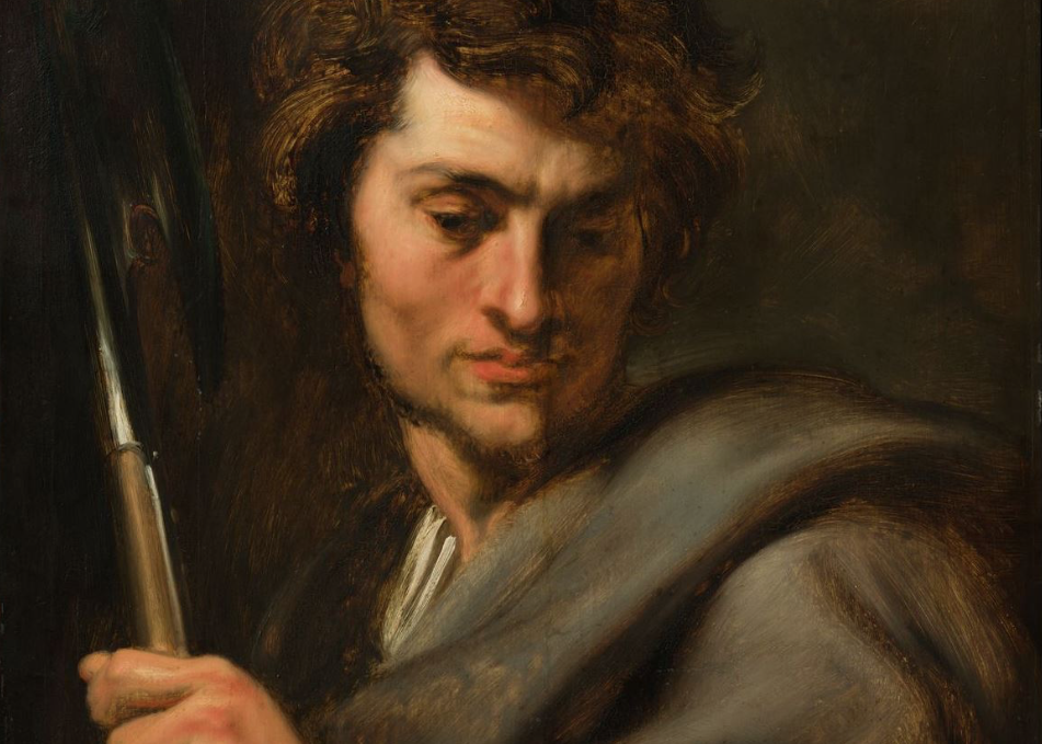 Mathieu et sa lance Vand Dyck – wikimedia