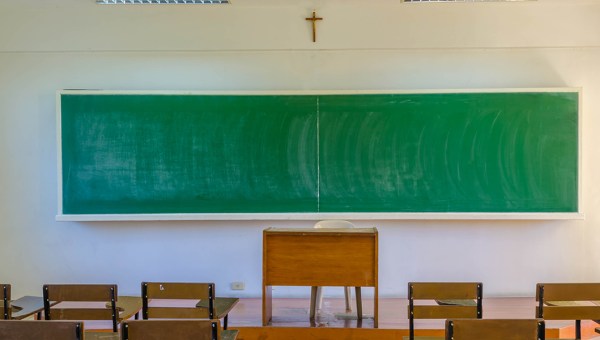 CLASSROOM IN CATHOLIC SCHOOL