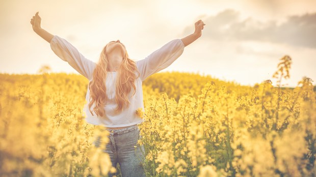 HAPPY SMILING WOMAN