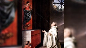 St. Bernard and the Virgin