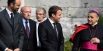 PRESIDENT MACRON AND DOMINIQUE LEBRUN