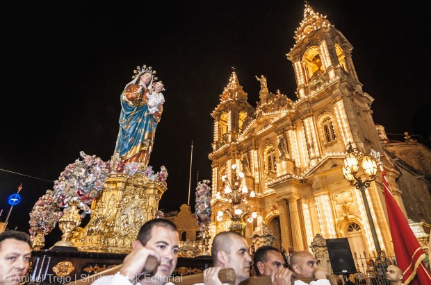 PROCESSION,MALTA,MARY