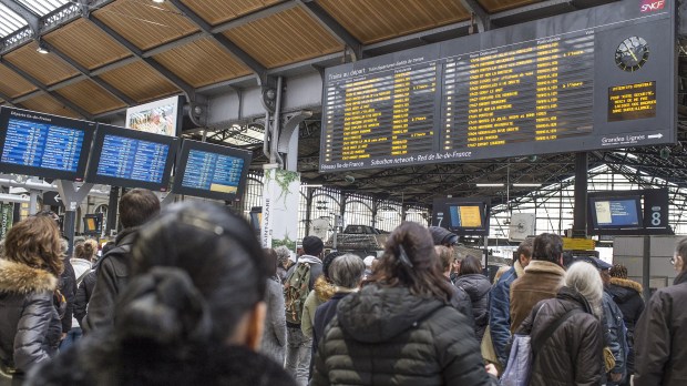 TRAIN STRIKE